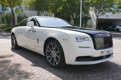 2017 Rolls Royce Wraith Black Badge White/Black Exterior