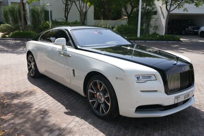 2017 Rolls Royce Wraith Black Badge White/Black Exterior