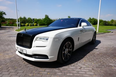 2017 Rolls Royce Wraith Black Badge White/Black Exterior