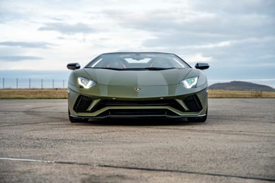 2020 Lamborghini Aventador S Roadster Matte Olive Green Exterior